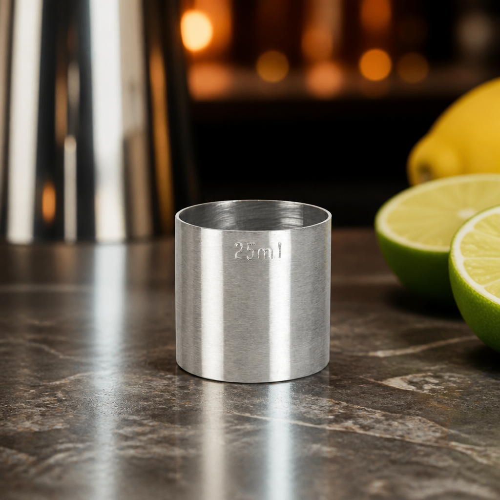 Commercial Stainless Steel Thimble Measure 25ml Jigger