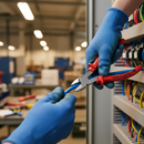 Premium 6-Inch Side Cutter Plier - Heavy Duty Drop Forged with PVC Handles and Slip Guards