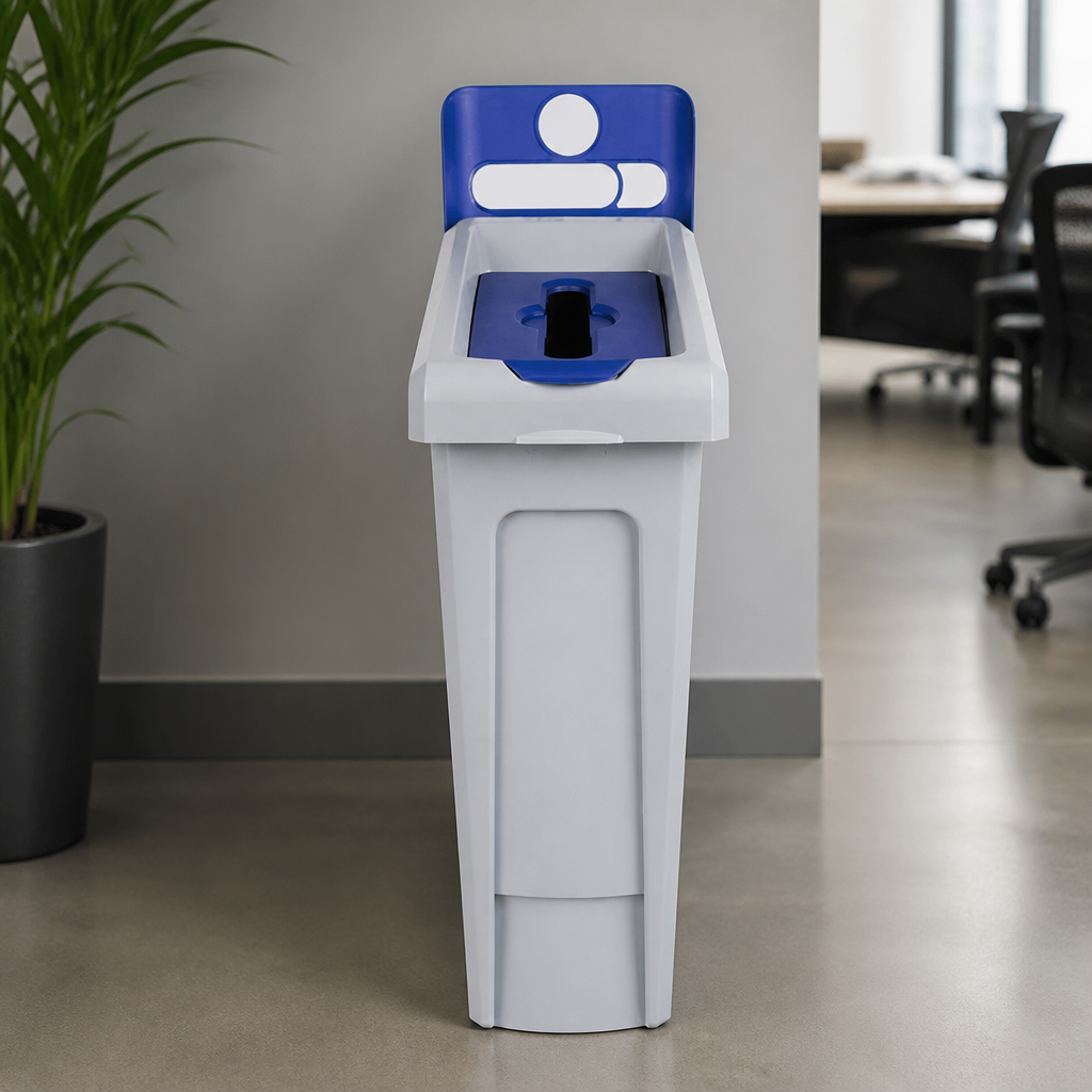 Commercial 87L Paper Recycling Bin Design