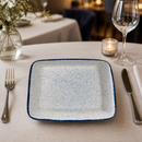 Commercial Stonecast Square Baking Dishes 250mm 2Ltr Indigo Blue