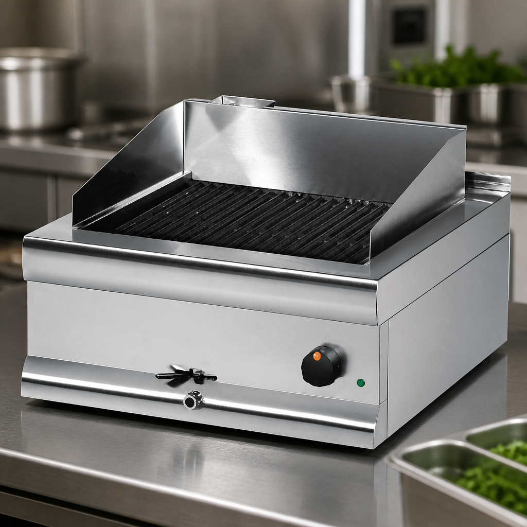 600mm Electric Chargrill 8kW Countertop Commercial Equipment
