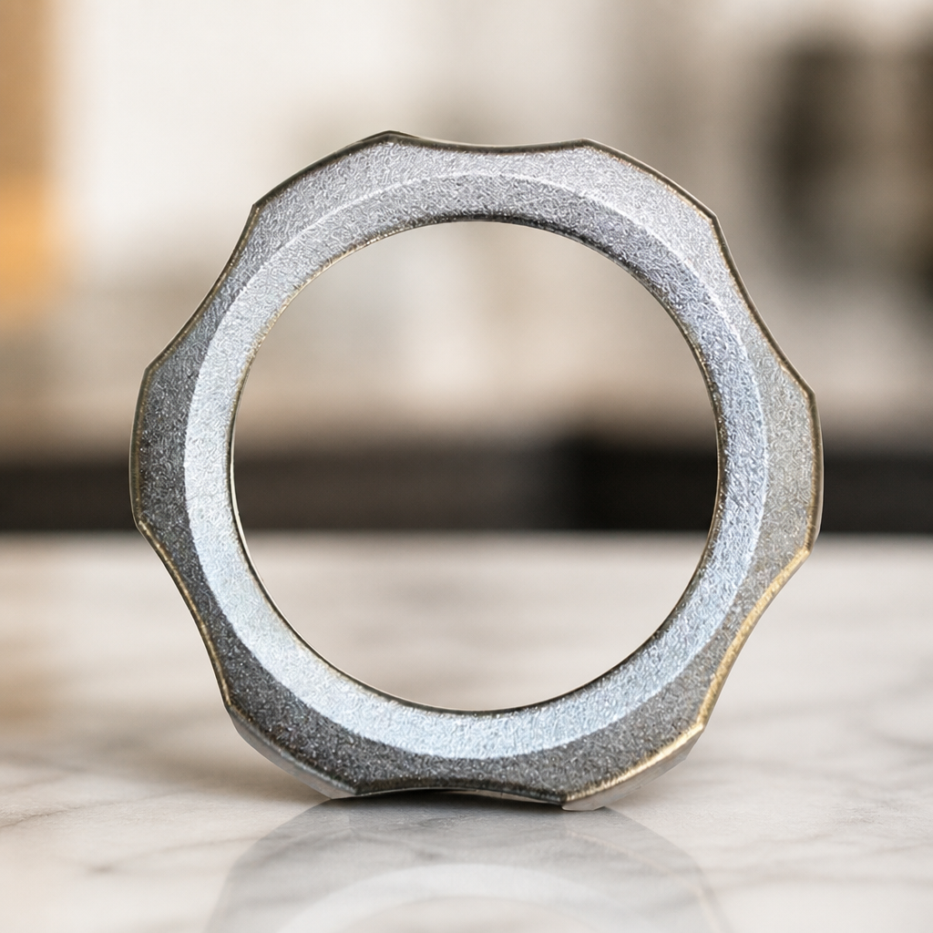 Commercial Mincer Polished Threaded Nut Replacement Part 120g