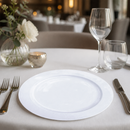 Commercial Porcelain Plates 275mm White 12 Pack