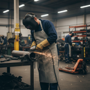 Premium Chrome Leather Apron 36" x 24" for Welding and Heavy Duty Applications - High-Quality Professional Grade for Industrial and Commercial Appl...