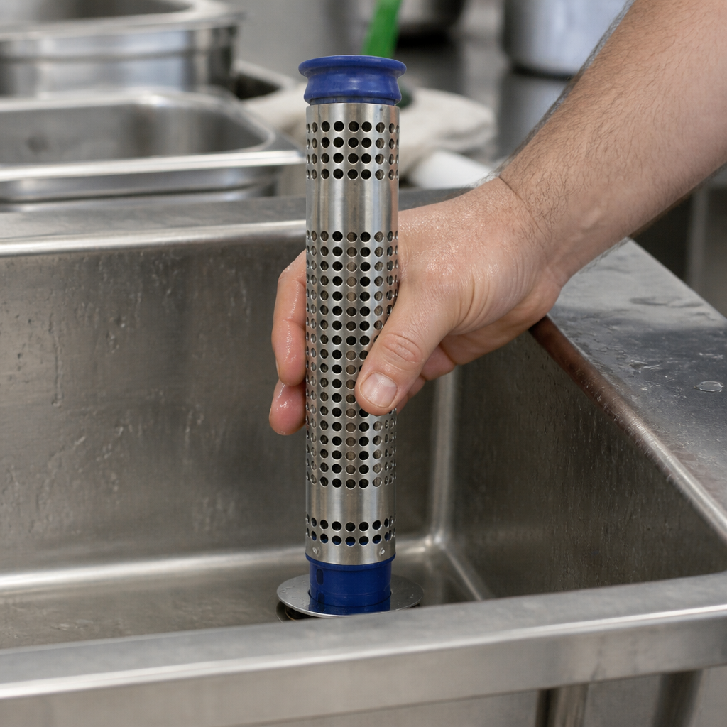 80mm stand pipe for 300mm deep sink