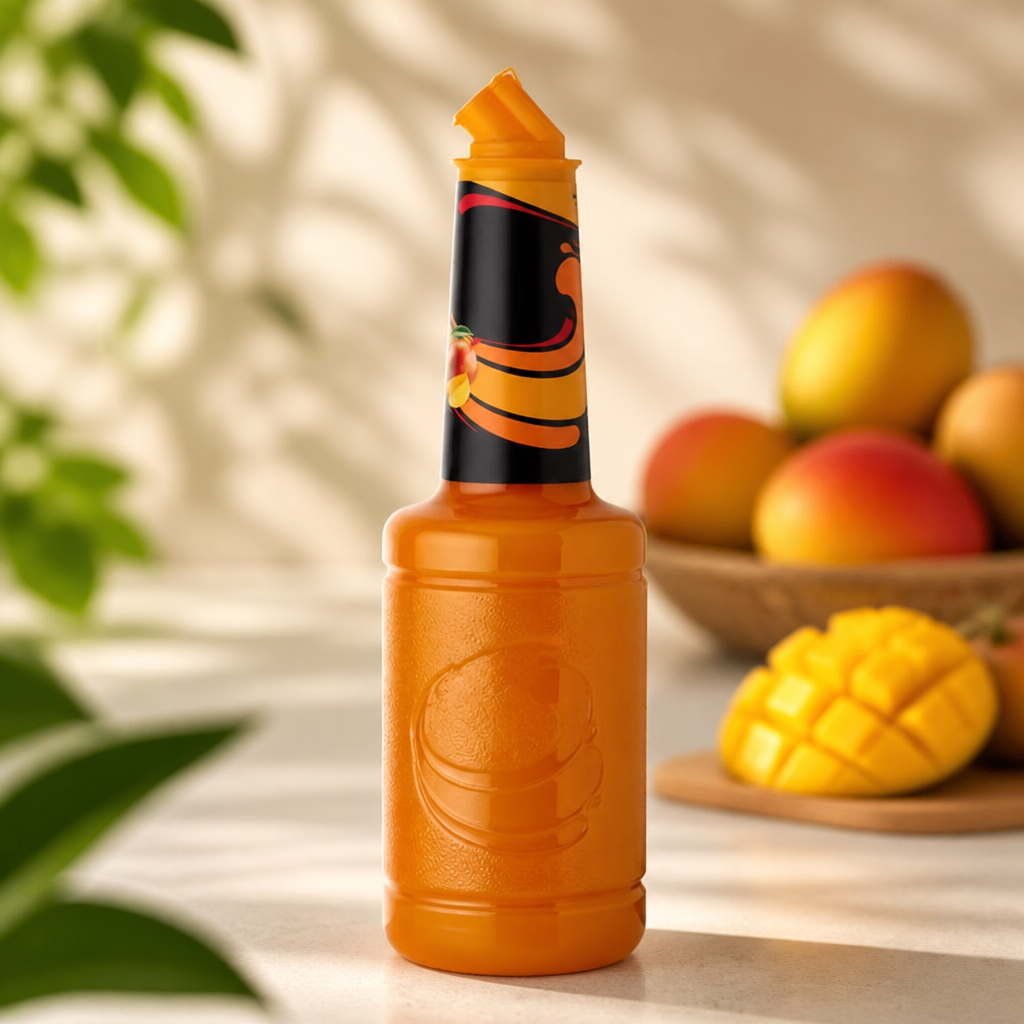 Commercial Mango Puree Mix 1L for Cocktails and Smoothies