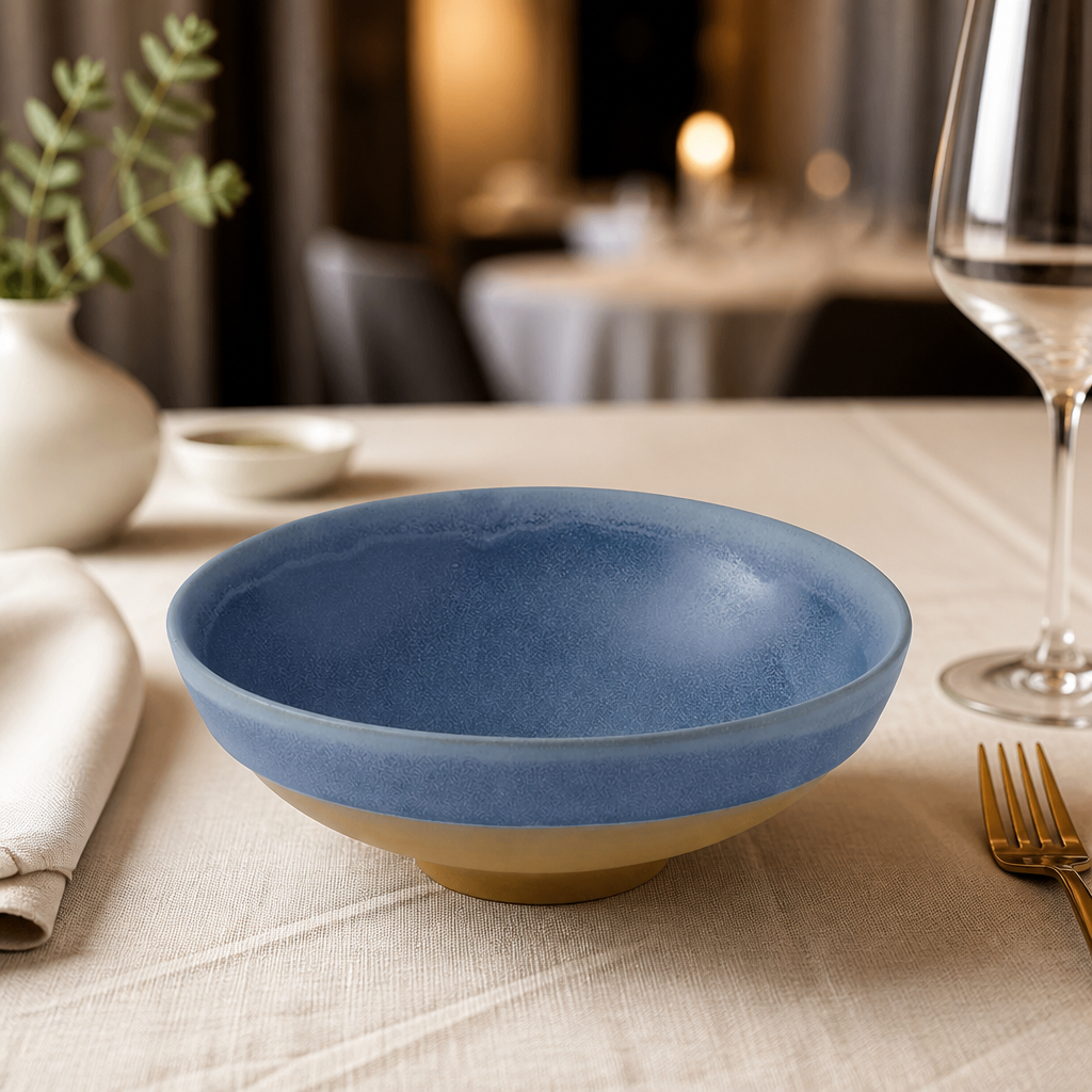 Commercial Ramen Bowls 970ml Super Vitrified Ceramic 6 Pack