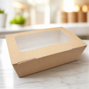 Large Takeaway Food Containers with Window - 180 Pack