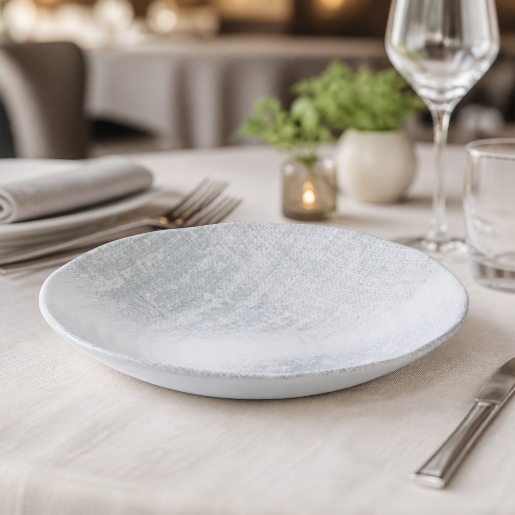 Commercial Jute Coupe Bowls 250mm Grey 12 Pack