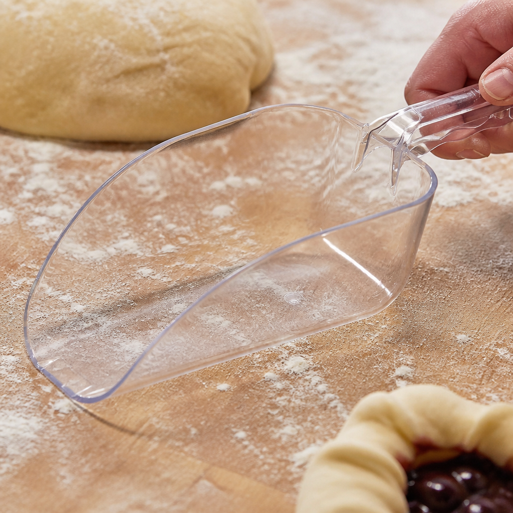 64oz clear polycarbonate commercial food scoop