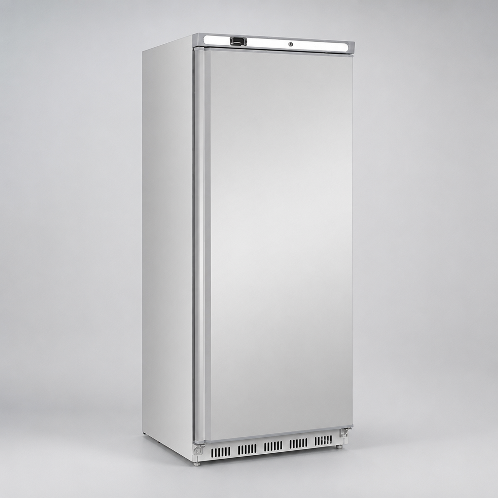 Commercial Single Door Fridge 600Ltr Stainless Steel Upright