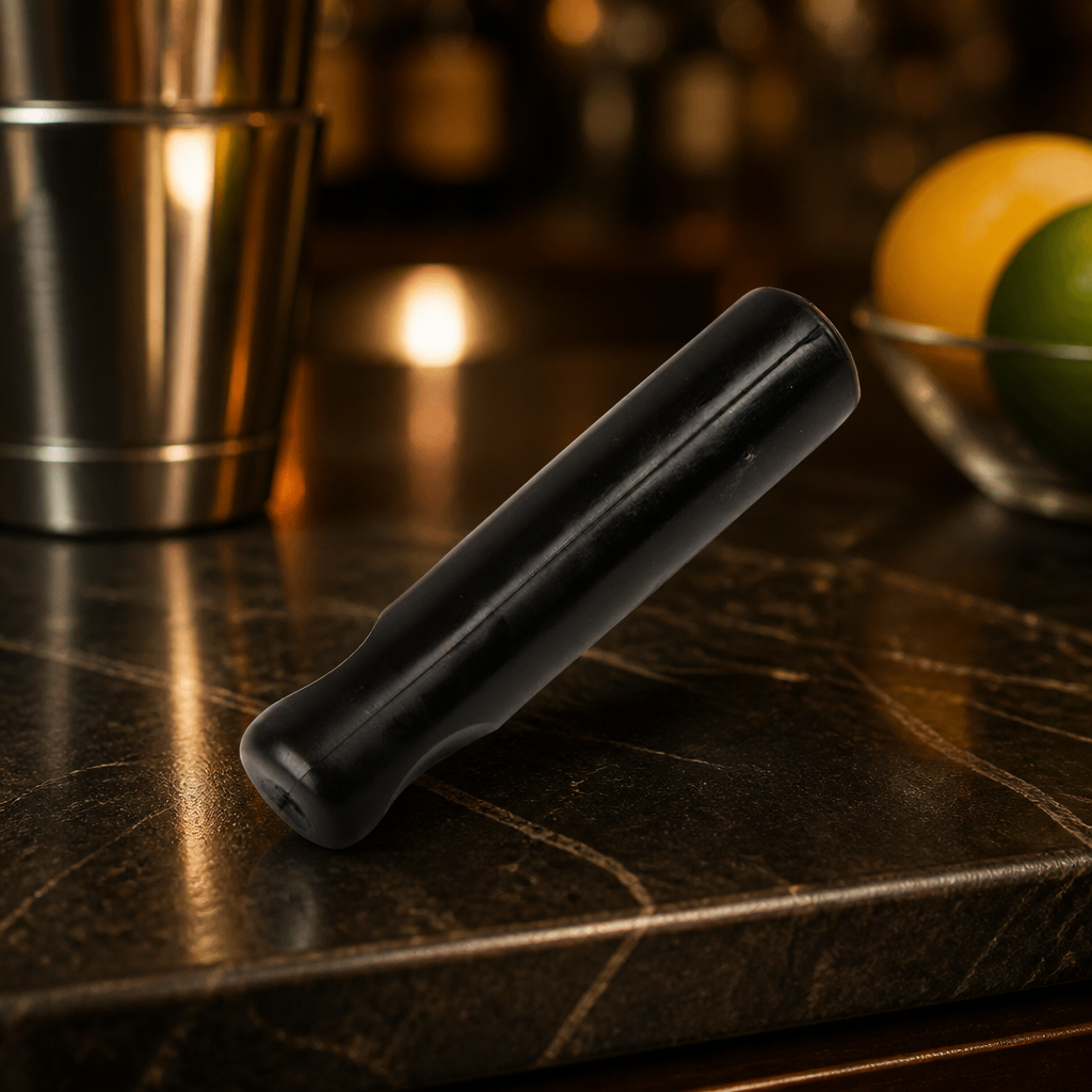 Commercial Spirit Pourer Dust Caps 12 Pack Black