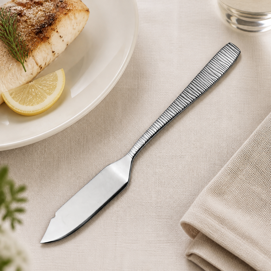 Commercial Bamboo Fish Knives Set of 12 for Catering Use