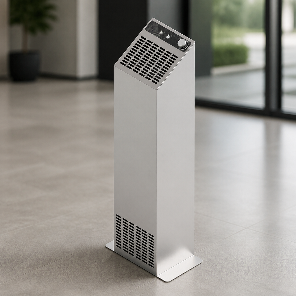 Commercial Ozone Generator Air Steriliser 370W Stainless Steel