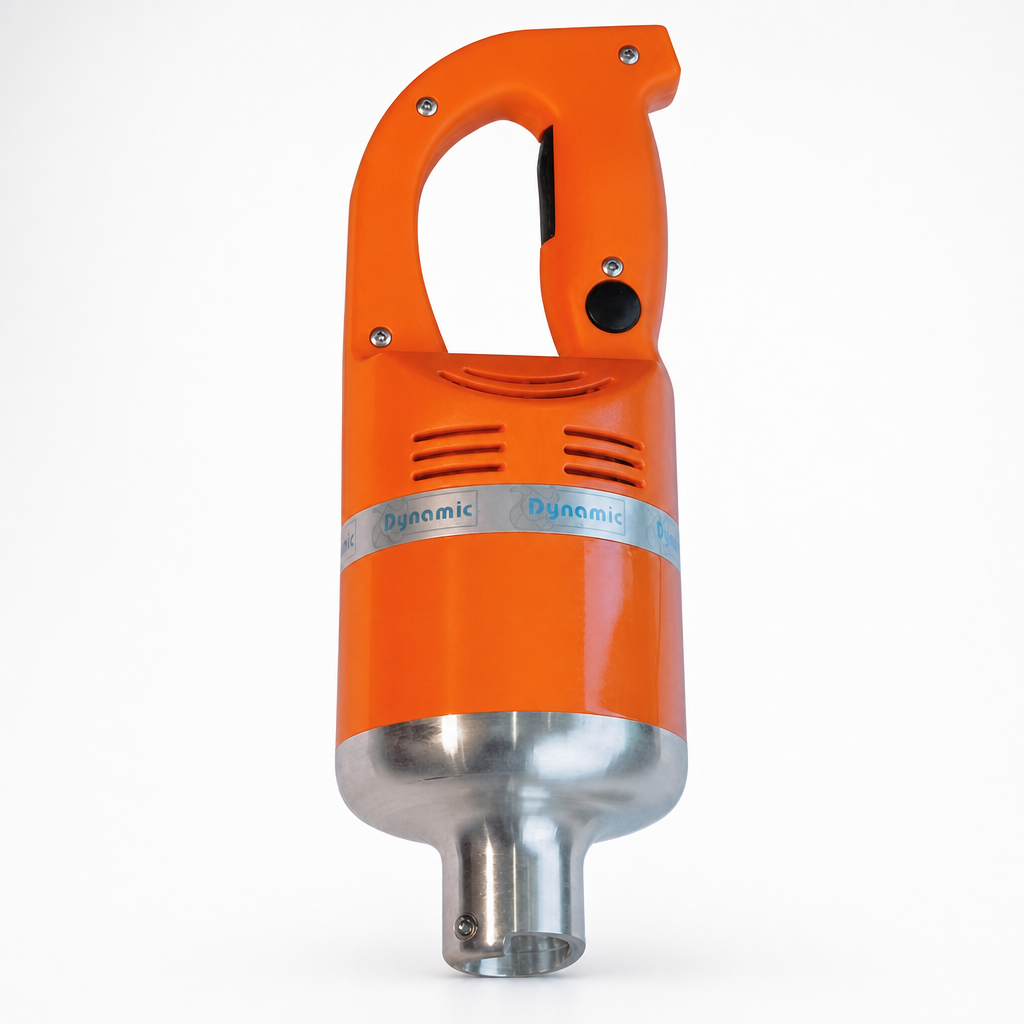 Commercial stick blender motor block for large capacity blending