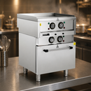 Freestanding Electric Griddle with Convection Oven 600mm