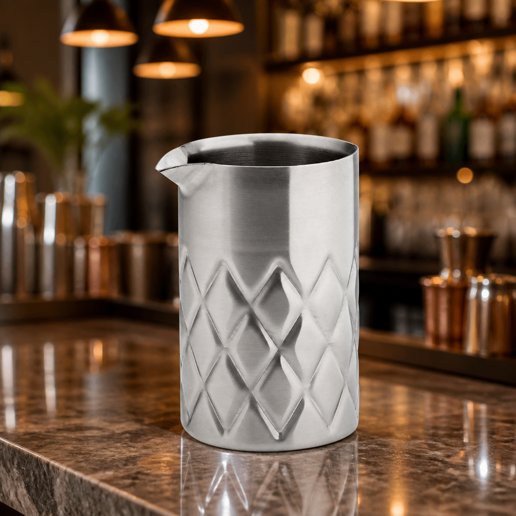 Commercial Stainless Steel Double Walled Mixing Jar 580ml