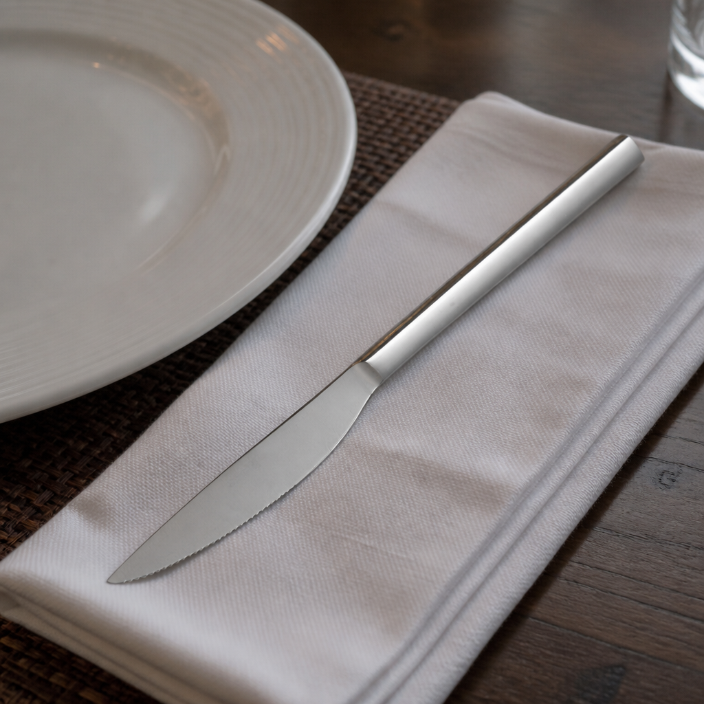 Set of 12 premium stainless steel commercial steak knives