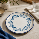 Commercial Round Walled Plates Blue 260mm - 6 Pack