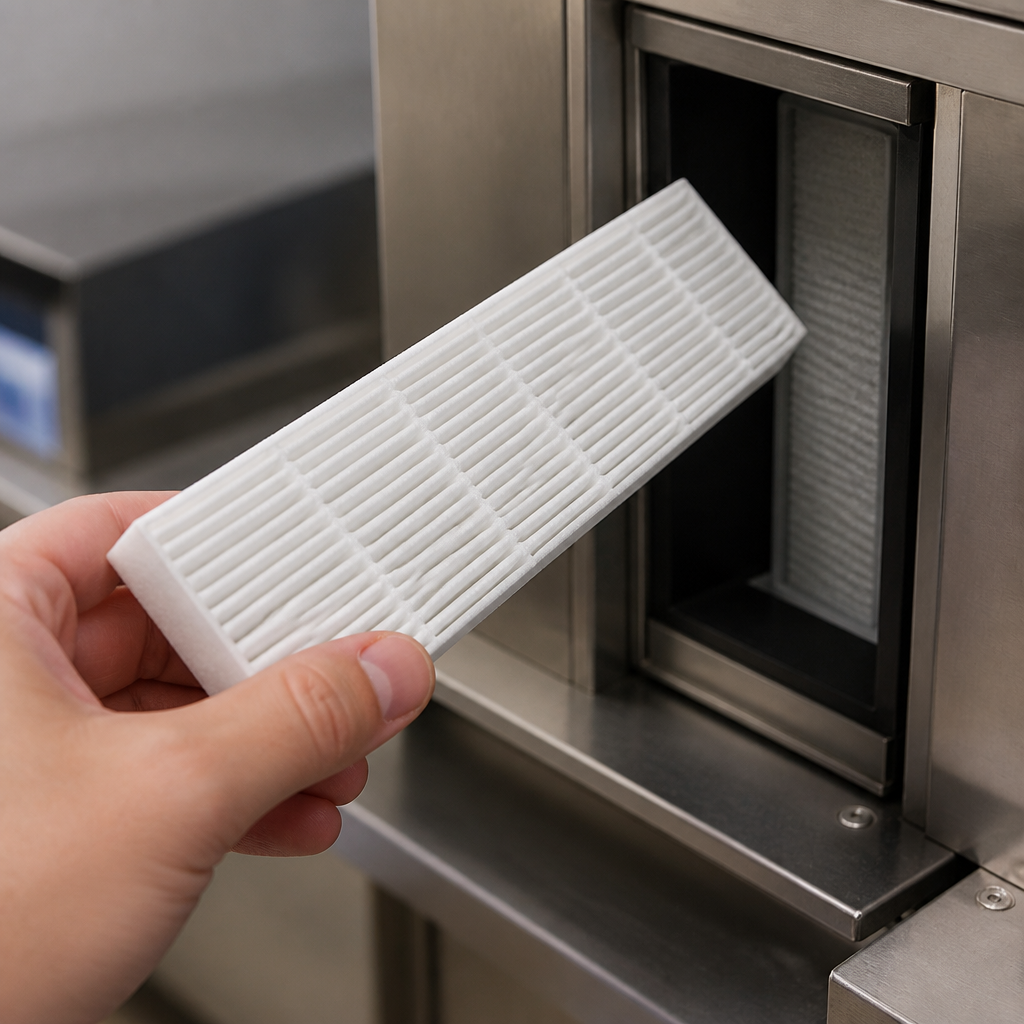 Commercial HEPA High Efficiency Filter for airflow maintenance