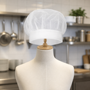 Commercial Unisex Comfy Hat White for Catering and Food Safety
