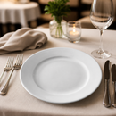 Commercial Wide Rimmed Starter Plates 202mm - 12 Pack