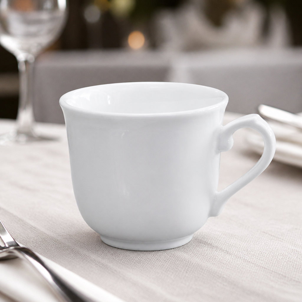 Commercial Tea Cups 199ml Sandringham Elegant 24 Pack
