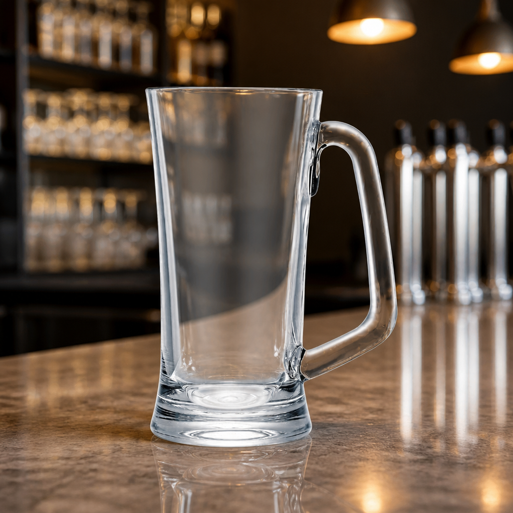 Commercial Shatterproof Beer Mugs 512ml Tankards 12 Pack