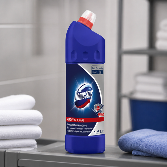 Commercial Toilet Cleaner 1.25L Disinfectant Bleach 12 Pack