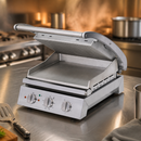 Commercial Contact Grill 6 Slice Ribbed Top Plate 2200W