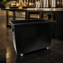 Commercial Bottle Skip 160Ltr Durable Polyethylene Trolley