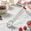 1.5oz Commercial Ice Cream Scoop With Red Cap For Portion Control