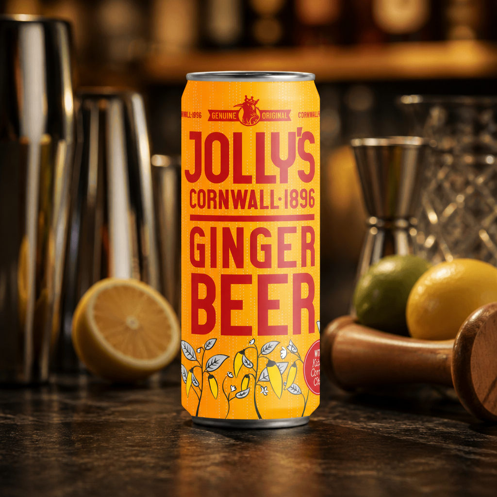 Cornish Ginger Beer Cans 250ml - 24 Pack Soft Drinks