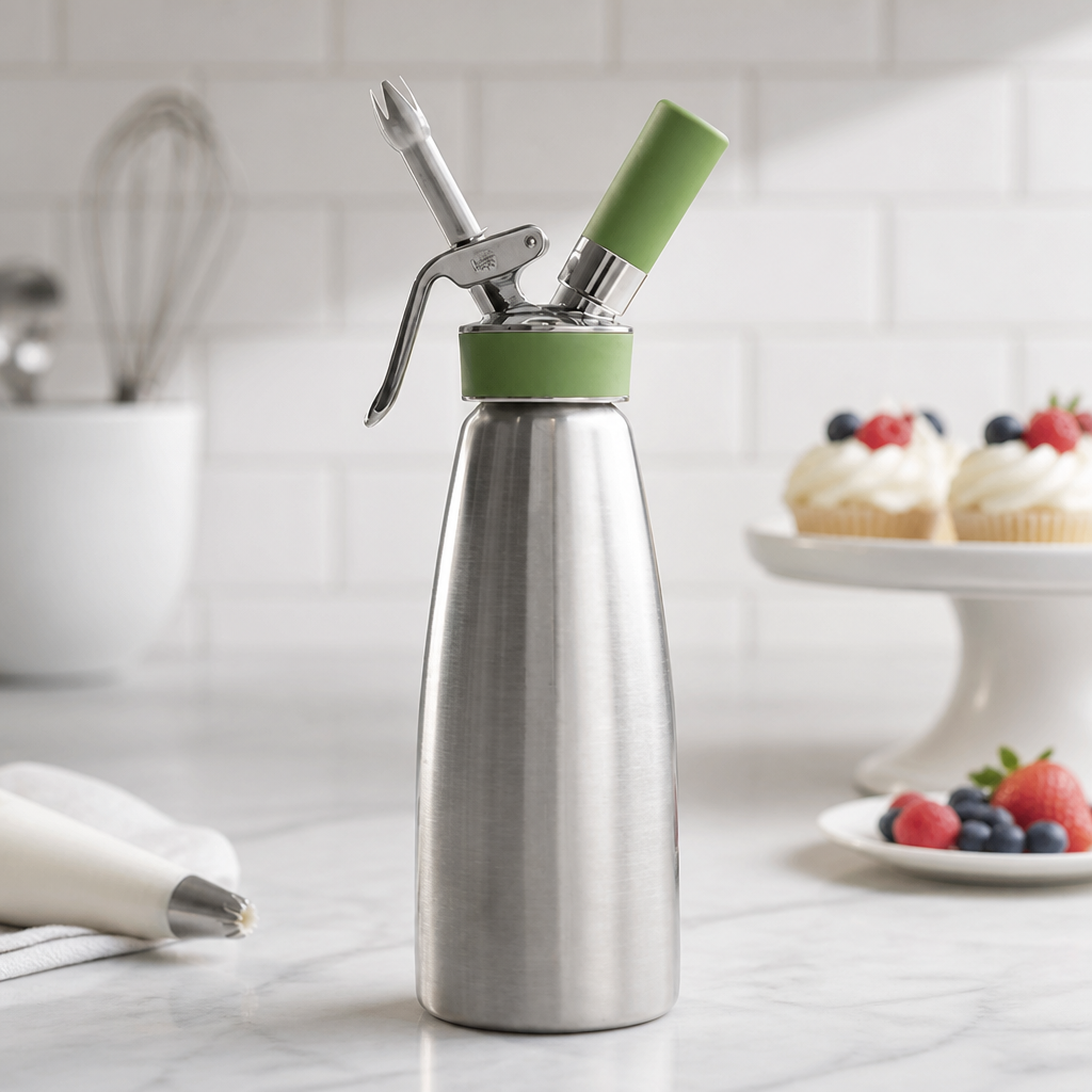 1Ltr Commercial Cream Dispenser for Whipped Cream Preparations