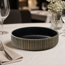 Commercial Stoneware Bowls 210mm Black & White 6 Pack