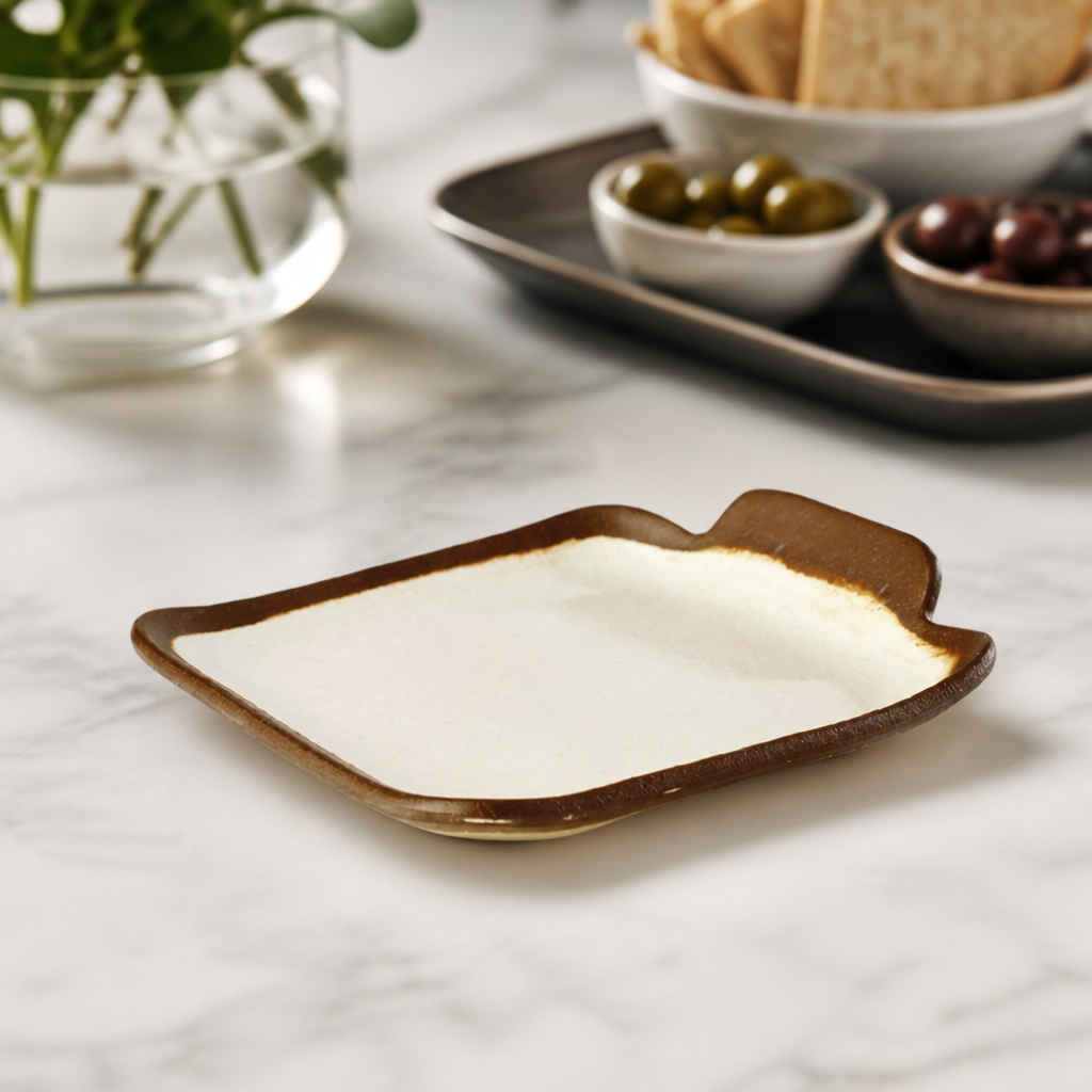 Commercial Square Platter 140mm for Food Presentation