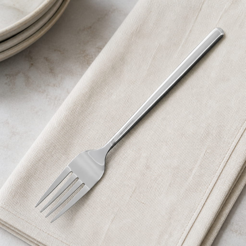 Henley style commercial table forks 200mm stainless steel 12 pack