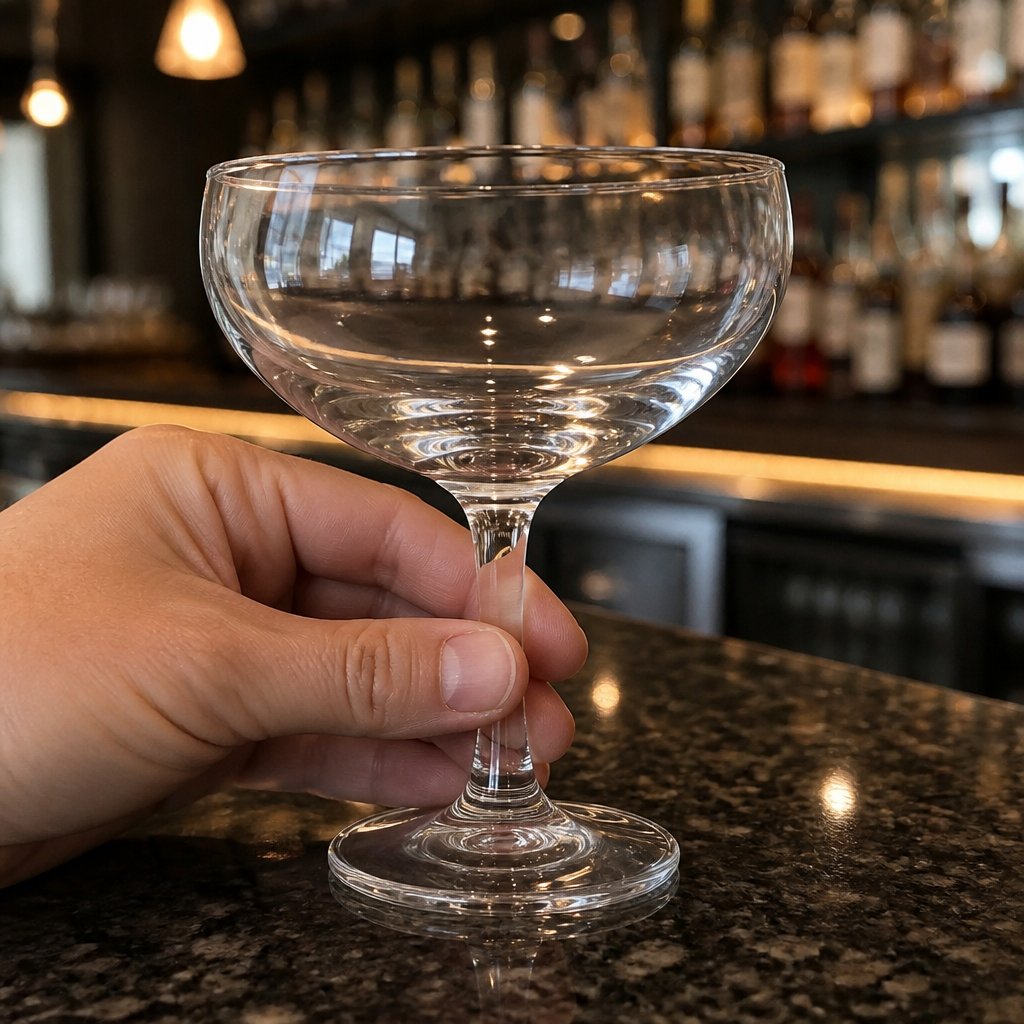 200ml Commercial Champagne Coupe Glasses - 6 Pack