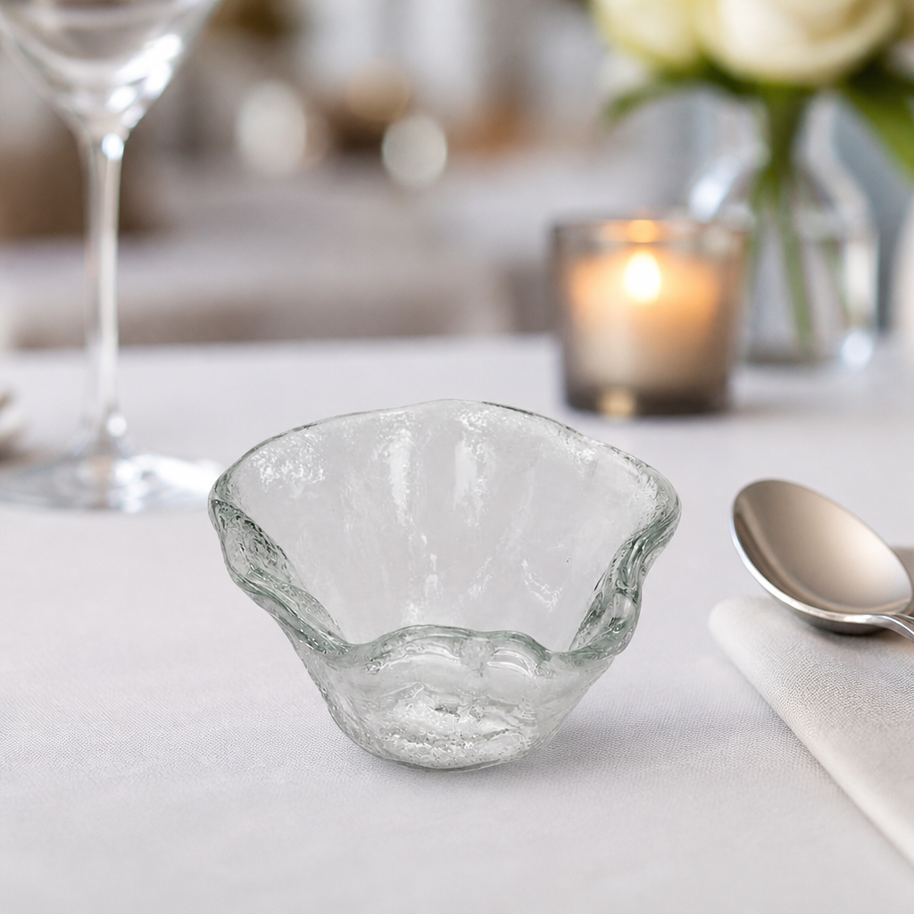 Commercial Glass Bowls 100mm Diameter 90ml Capacity 12 Pack
