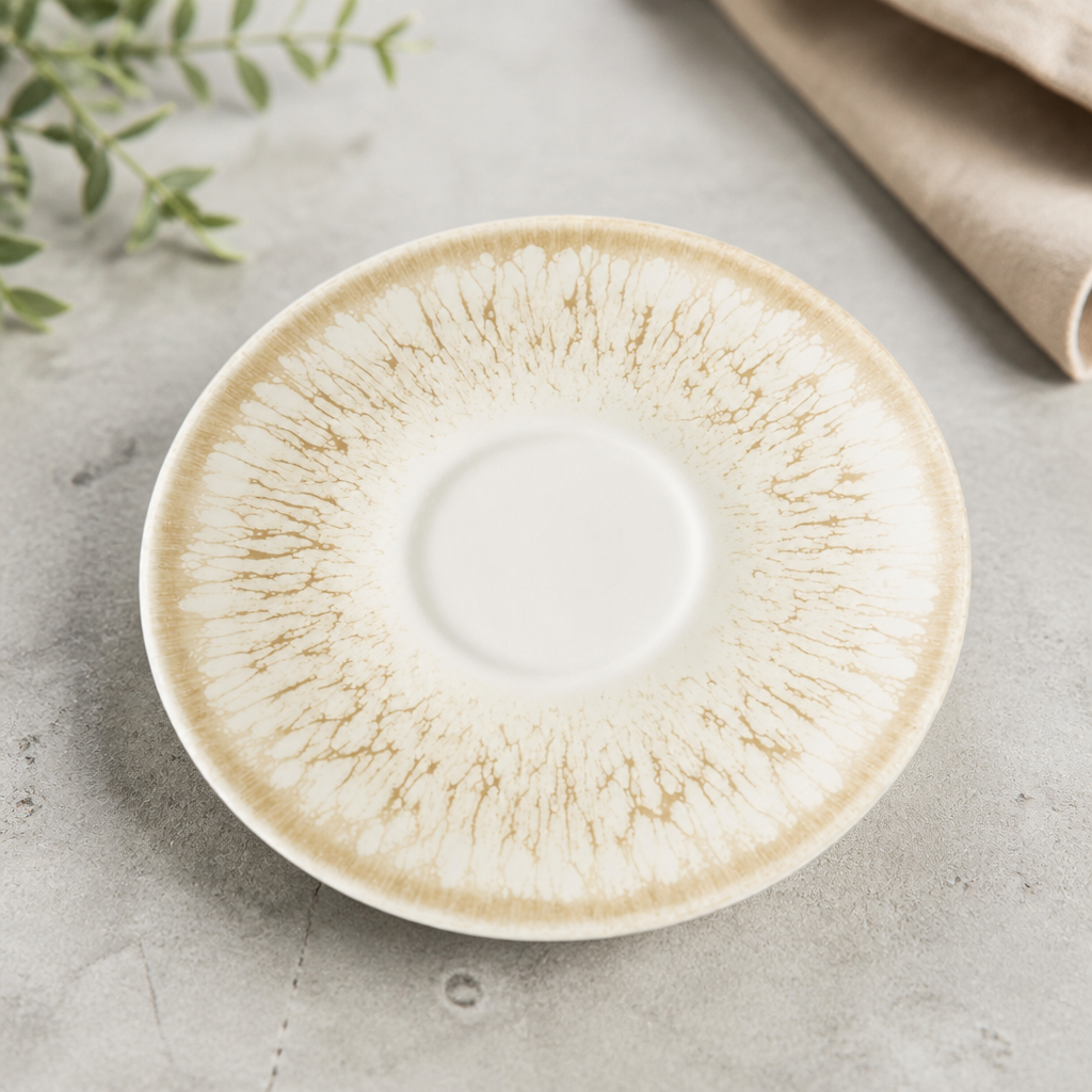 Commercial Ceramic Saucers 156mm Pack of 12 Microwave Safe