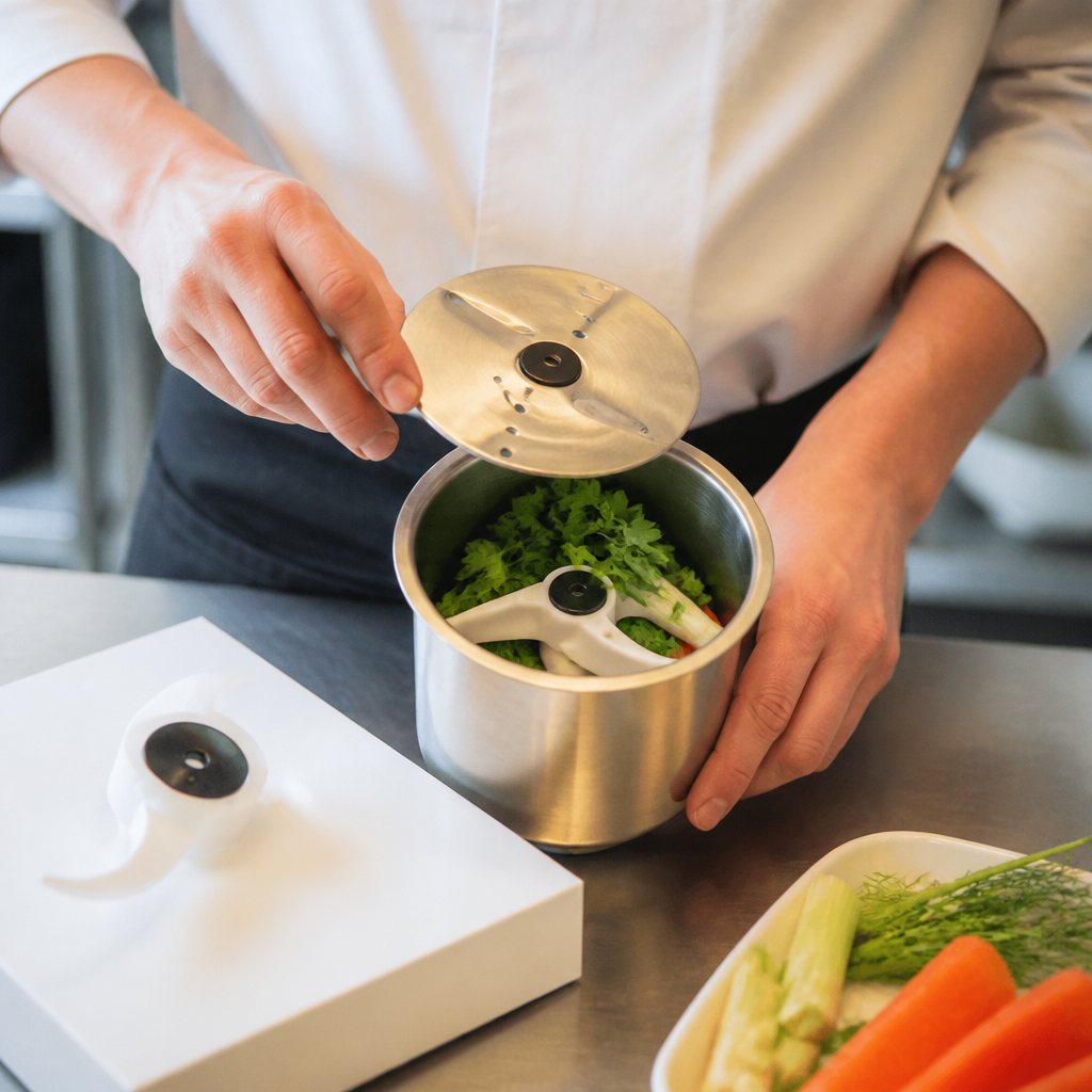 Coupe Set for Commercial Food Processing and Blending