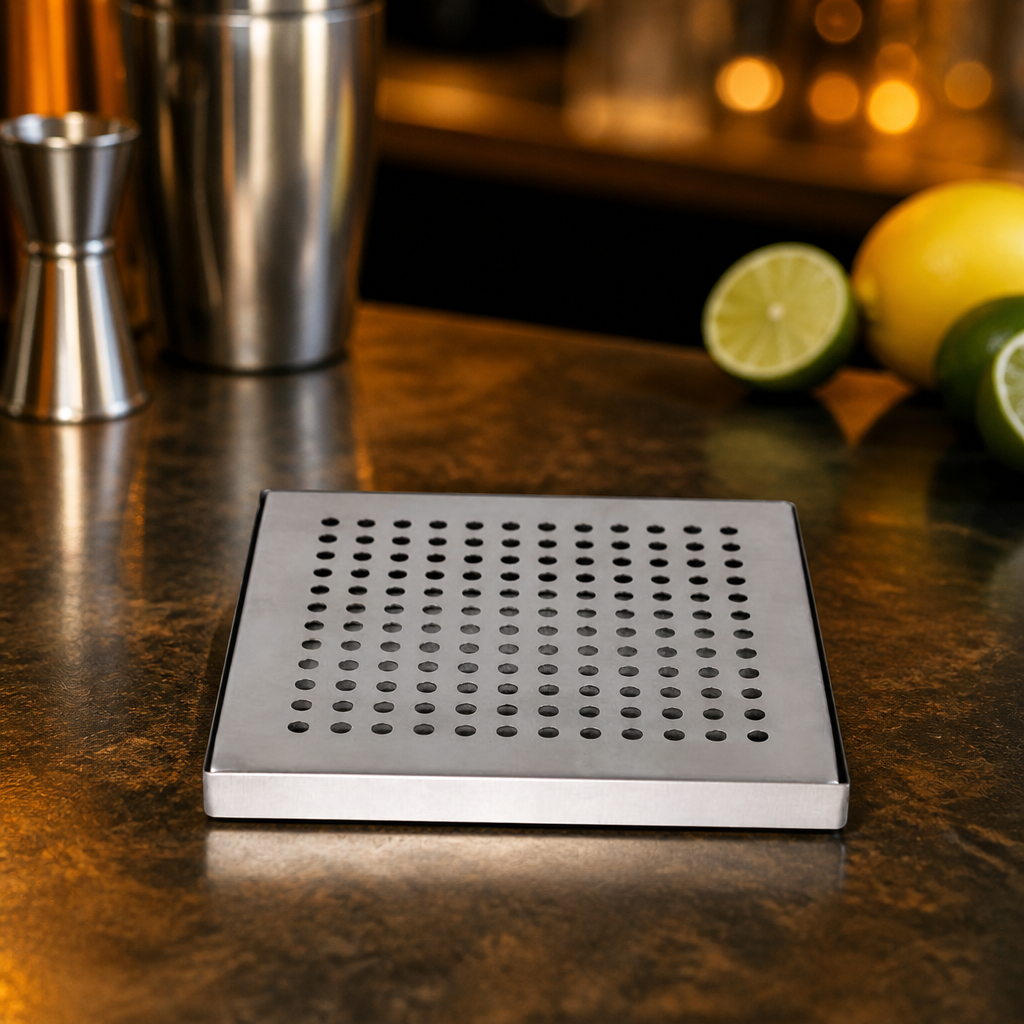 Commercial Stainless Steel Drip Tray 150mm for bar use
