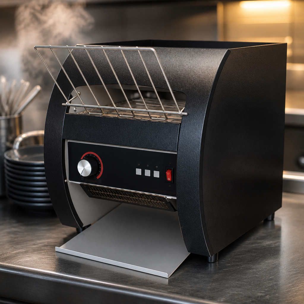 Commercial Conveyor Toaster 230-280 Slices Per Hour 480mm