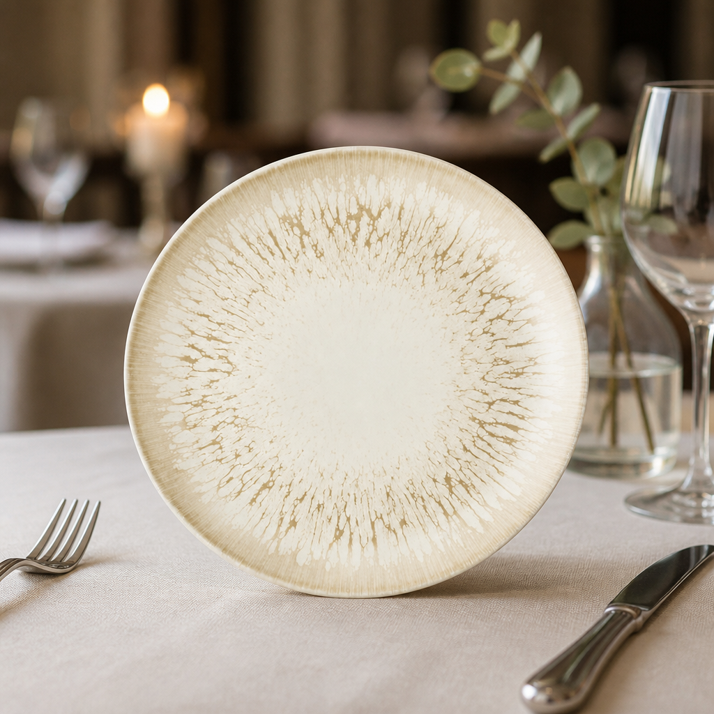 Commercial Coupe Plates 288mm Super-Vitrified Ceramic 12 Pack