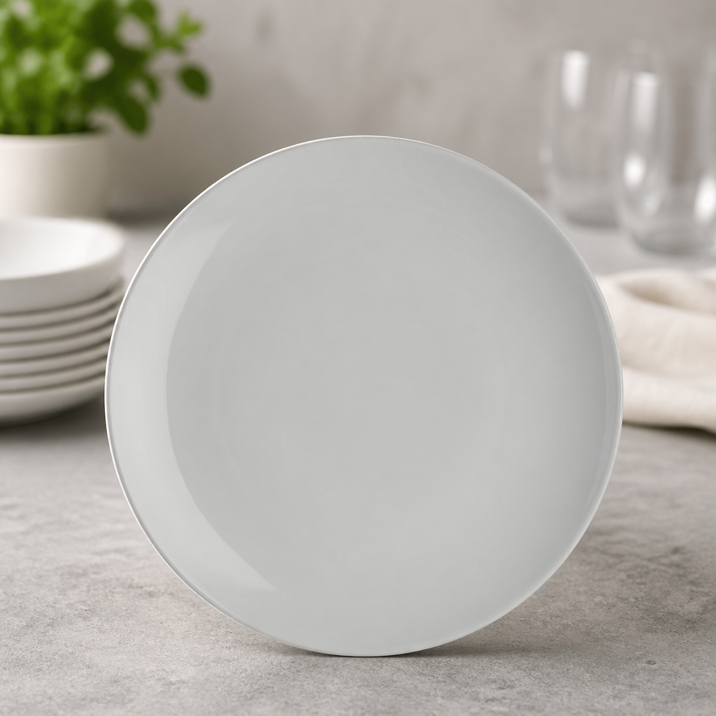 Commercial Porcelain Coupe Plates 171mm - 36 Pack