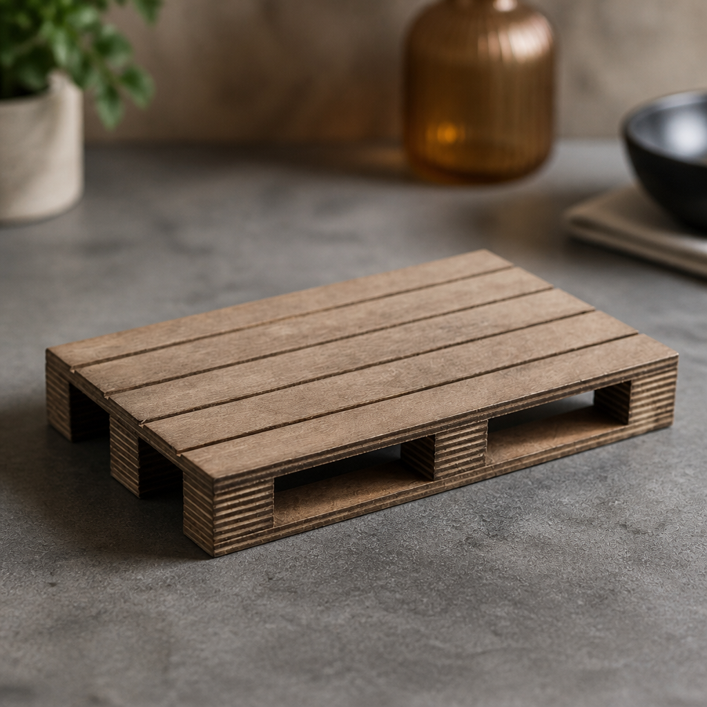 Wooden Serving Tray 200mm Durable Commercial Tableware