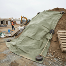 Premium Heavy Duty Jute Tarpaulin 15FT x 12FT - Durable Waterproof Cover for Outdoor Use