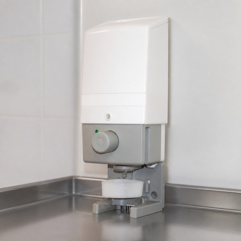 1.5L Commercial Spray Bottle and Bucket Dispenser for Kitchens