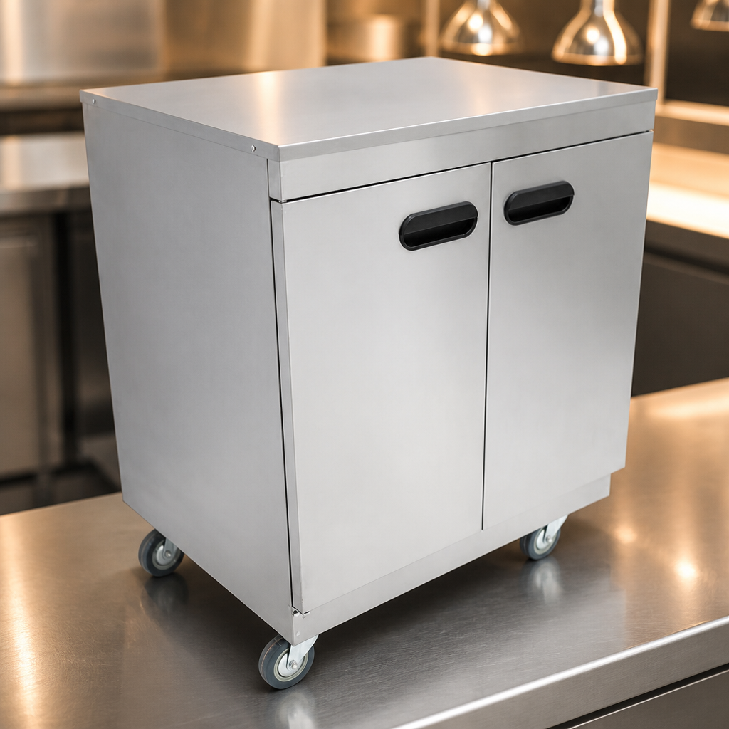 Commercial Hot Cupboard for 40 plated meals mobile unit