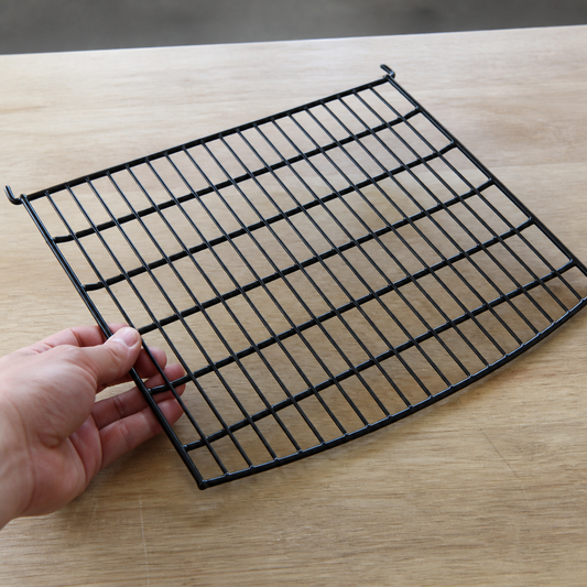 Commercial Display Fridge Shelf 430 x 390mm Black Steel